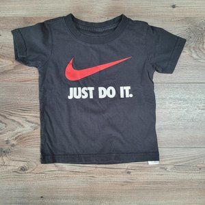 Nike Toddler Black Short Sleeved Shirt
